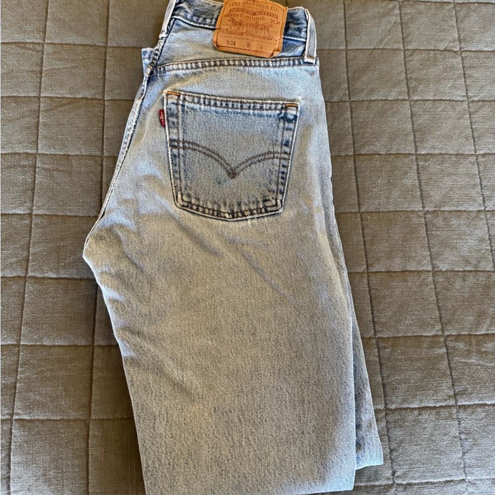 Levi's Straight Jeans in Light Blue